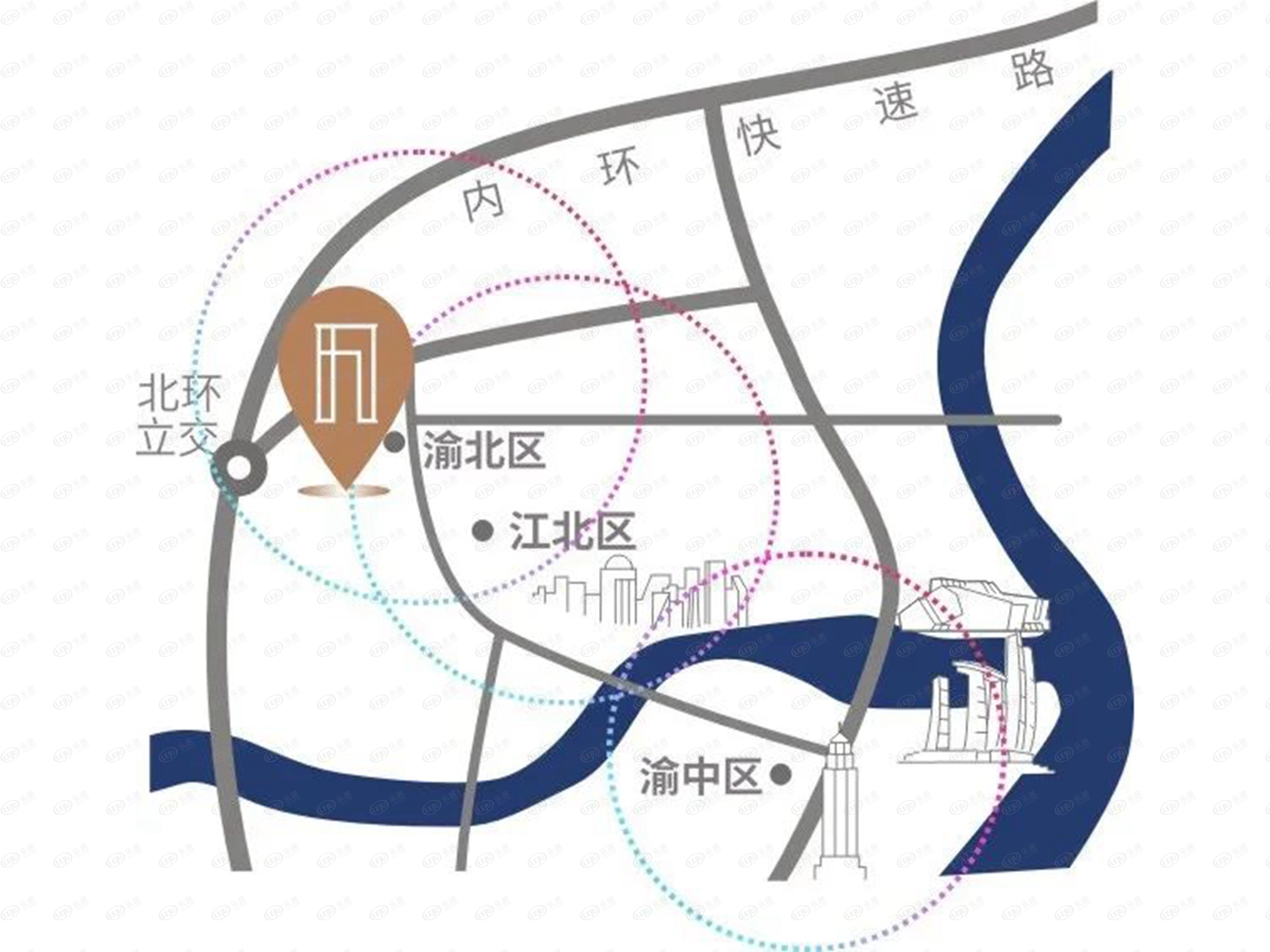 江北凯德九章最新价格来袭，约30000元/㎡，户型建面约83.25~182㎡