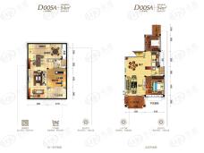 碧桂园原乡水郡D005A户型户型图