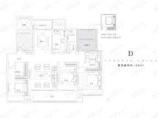 建业君邻大院4室2厅2卫户型图