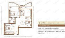 逢时黄金海岸B户型户型图