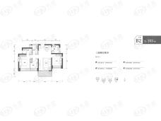 深铁阅山境花园3室2厅2卫户型图