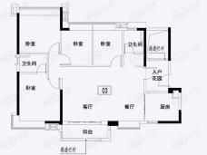 保利罗兰国际14/15栋03户型户型图