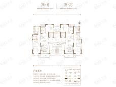 大桥云锦府4室2厅2卫户型图