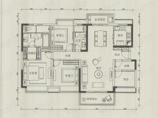 华润置地悦里8栋02户型户型图