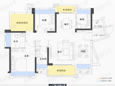 泰丰凤凰源3室2厅2卫户型图