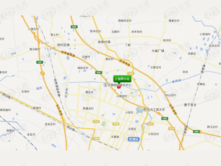 武清翡翠半岛，坐落于武清开发区京津二线与翠亨路交汇处西侧隶属于杨村，预计价格在10000/平米左右。