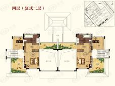 恒大御景天下4室2厅2卫户型图