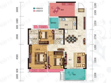 东新高地12栋2户型户型图