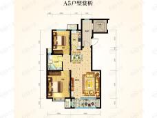 红堡天邑A5户型户型图