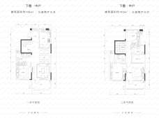 融创东海湾3室2厅3卫户型图