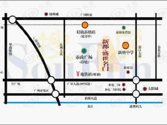 位置交通图