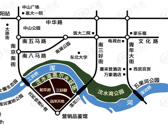 位置交通图