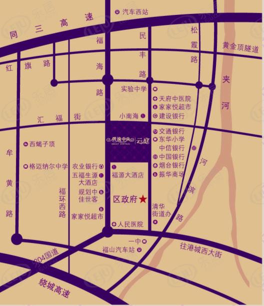 福海路板块商圈香逸中央价格曝光，约10000元/㎡，户型建面约97~165㎡