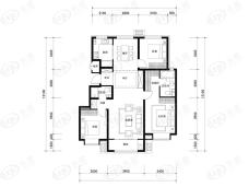 北京城建·督府壹号B户型户型图