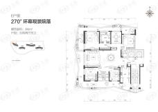 复地·鹿岛E户型户型图