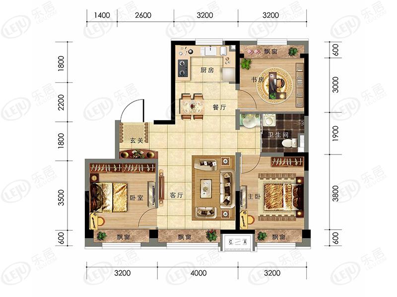 最近报价！双阳碧桂园江山名筑83~140㎡房源约6000元/㎡