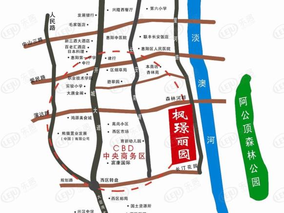 位置交通图