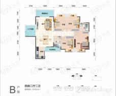 中央商务区CBD（南区）翡翠园4室2厅2卫户型图