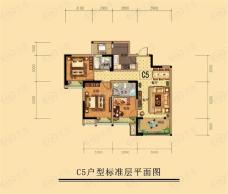 金山御景蓝湾D1户型户型图