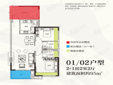 阳光城丽景湾01/02户型户型图