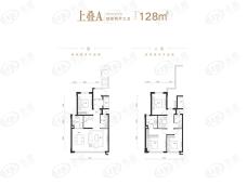 金地朗悦4室2厅3卫户型图