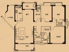 天峰4室2厅3卫户型图