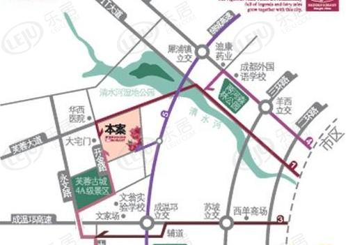 位置交通图