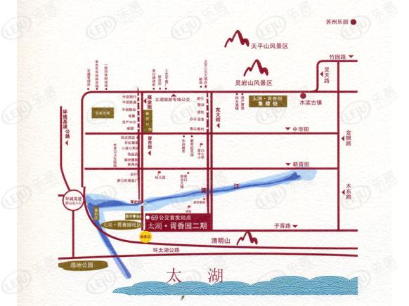 位置交通图