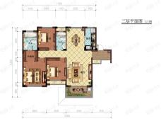 新力金沙湾洋房E3户型户型图