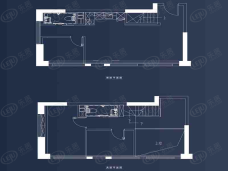 中冶·逸璟广场76㎡中空I户型户型图