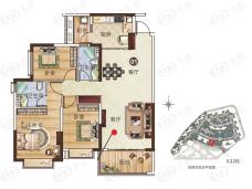 肇庆恒大鼎湖豪庭B22栋01户型户型图