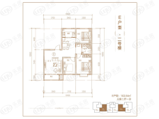 左权文星华府E户型户型图