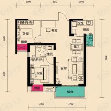 电建地产盛世江城H-5户型图