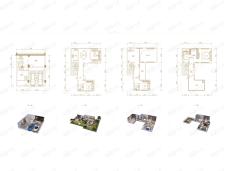 重庆龙兴金茂府6号地块A户型户型图