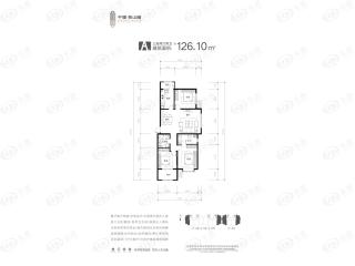 富力悦禧城A户型户型图