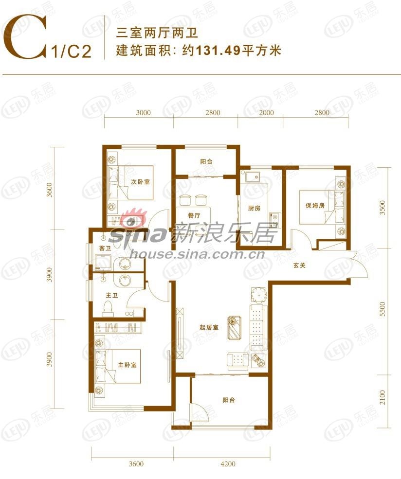 西南片区瑞基龙度华府户型曝光