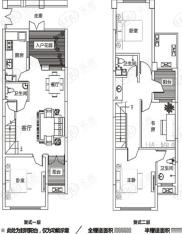 建业十八城4室2厅3卫户型图