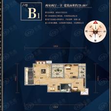 南洋金谷B1户型户型图