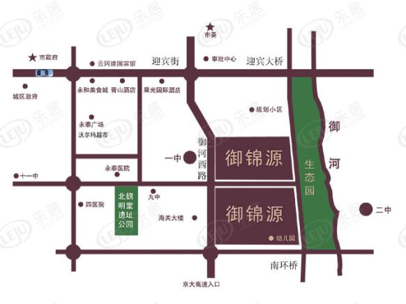 位置交通图
