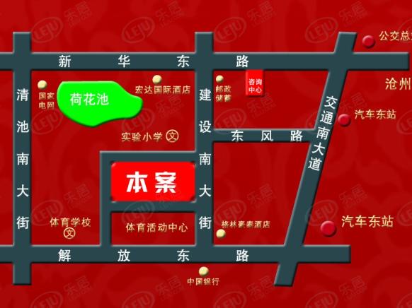 位置交通图