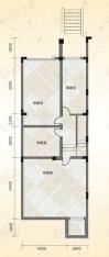 格兰小镇119#栋中间户型地下室 4室2厅4卫户型图