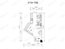 大茂城平层户型图