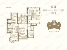 阳光城金融街官邸5室2厅3卫户型图