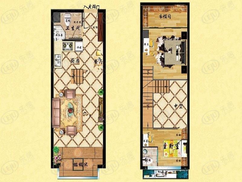 万政龙门苑即将入市 户型面积65~89㎡