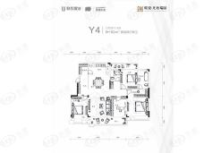 联投光谷瑞园Y4户型户型图