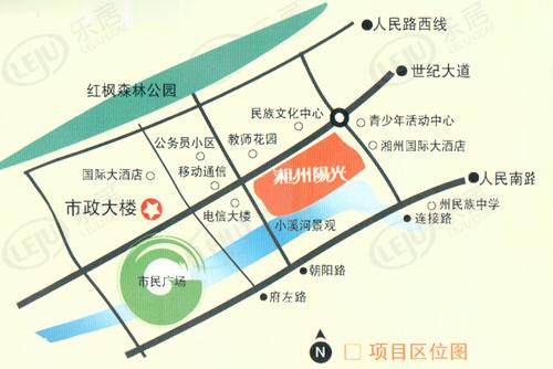 位置交通图