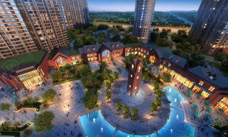 灞桥高科麓湾国际社区价格曝光，约12000元/㎡，户型面积106~117㎡