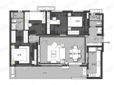 万科溪望4室2厅2卫户型图