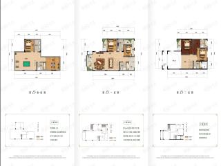 公园九里洋房C1户型户型图