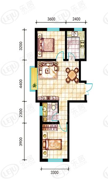 顺城天宇金地富山户型图公布